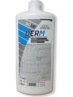 Biorad Derm Kare Kutu El ve Cilt Dezenfektanı 1000 ml
