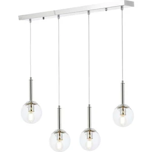 AVONNI AV-60216-4KY Krom Kaplama Modern Avize E27 Metal Cam 70x13cm