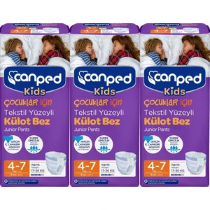 Kids Külot Bez 4-7 Yaş 17-30 kg 3 x 9 Adet