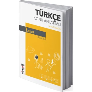 Simya Yayınları  7.Sınıf Türkçe Konu Anlatımlı Soru Fasikülü