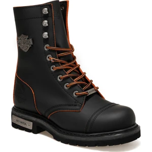 Harley Davidson Colmar Siyah Erkek Çocuk Bot