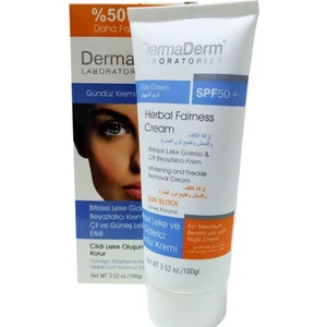 Bitkisel Leke Kremi Spf 50+ Gündüz Kremi 100 gr