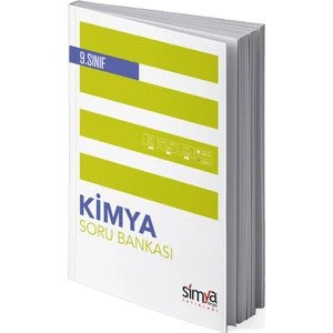 Simya Yayınları  9.Sınıf Kimya Soru Bankası Kitabı