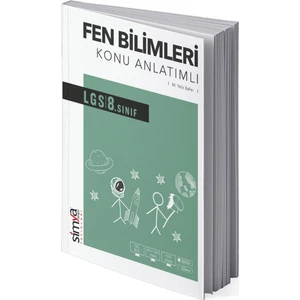 Simya Yayınları  8.Sınıf Fen Bilimleri Konu Anlatımlı Kitabı