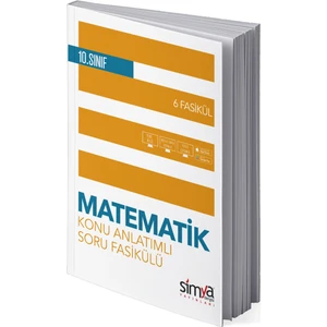 Simya Yayınları  10.Sınıf Matematik Konu Özetli Soru Fasikülü