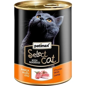 Patimax parça Kuzu Etli Kedi Maması 400 gr x 4 Adet