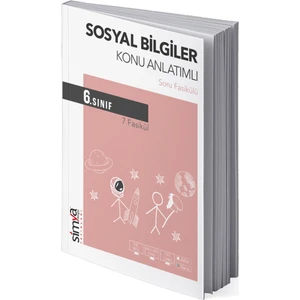 Simya Yayınları  6.Sınıf Sosyal Bilgiler Konu Anlatımlı Soru Fasikülü