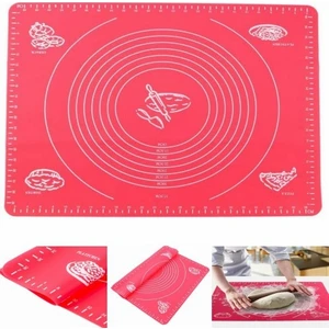 65X45 Ölçekli Silikon Hamur Açma Matı Büyük Boy 65X45 En Büyük Boy Birinci Kalite Silikon Hamur Açma Matı