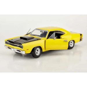 1969 Dodge Coronet Super Bee 1:24 Diecast Model Araba - Sarı