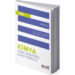 Simya Yayınları  11.Sınıf Kimya Konu Özetli Soru Fasikülü
