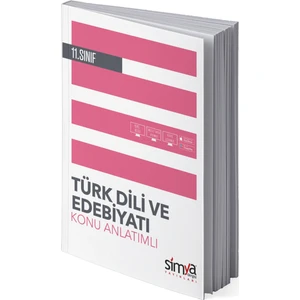 Simya Yayınları  11.Sınıf Türk Dili ve Edebiyatı Konu Anlatımlı Kitabı