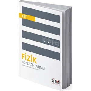 Simya Yayınları  Fizik AYT Konu Anlatımlı Kitabı