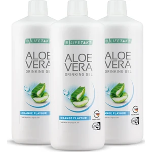 Lr Aloe Vera Jel Içecek Portakal Aromalı 1000 ml 3'lü Set