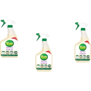 Beyaz Sabun Yüzey Temizleyici 3 × 750 ml