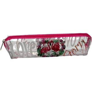 Flamingo Şeffaf Ince Kalem Kutu