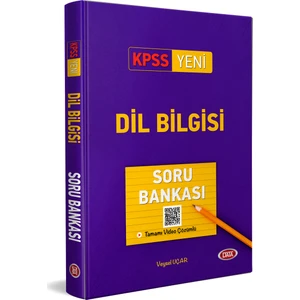 Data Yayınları KPSS Dil Bilgisi Soru Bankası Tamamı Video Çözümlü - Veysel Uçar
