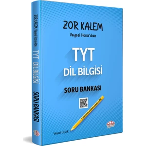 Editör Yayınları TYT Zor Kalem Veysel Hoca’Dan Dil Bilgisi Soru Bankası Tamamı Video Çözümlü