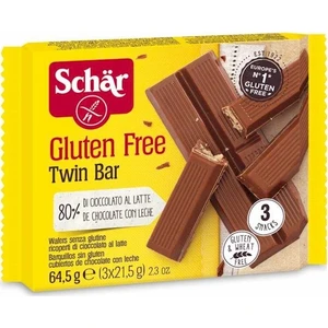 Glutensiz Çikolatalı Twin Bar 64.5 gr