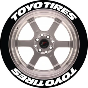 Ps Stickers Lastik Yazısı 8li Toyo Tıres  Stıker