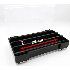 Tackle Box 21CM Çift Taraflı Maket Balık Kutusu