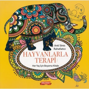 Mandala Hayvanlarla Terapi - Her Yaş Için Boyama Kitabı