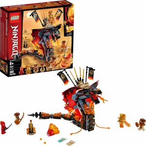 NINJAGO Fire Fang 70674 Aksiyon Oyuncağı Yapı Seti (463 Parça)