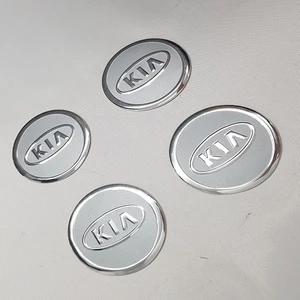 Jant Göbeği Arma Kia Alüminyum 60 mm 4'lü Set Silver