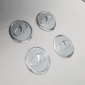 Jant Göbeği Arma Lada Alüminyum 60 mm 4'lü Set Silver