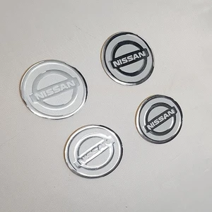 Jant Göbeği Arma Nissan Alüminyum 60 mm 4'lü Set Silver