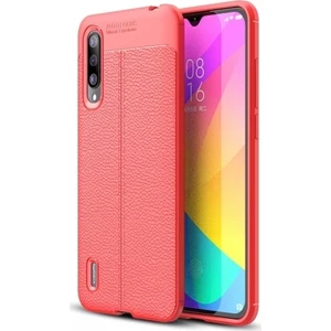 Xiaomi Mi 9 Deri Görünümlü Lux Niss Silikon Kılıf