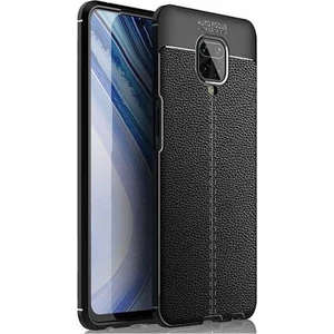 Xiaomi Redmi Note 9s Deri Görünümlü Lux Niss Silikon Kılıf