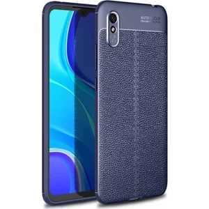 Xiaomi Redmi 9A Deri Görünümlü Lux Niss Silikon Kılıf