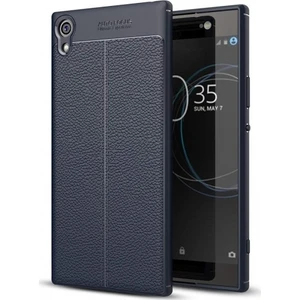 Sony Xa1 Plus G3421 Deri Görünümlü Lux Niss Silikon Kılıf