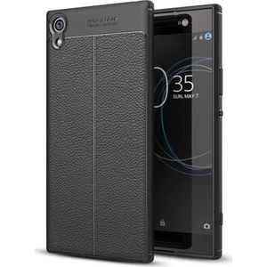 Sony Xa1 Plus G3421 Deri Görünümlü Lux Niss Silikon Kılıf
