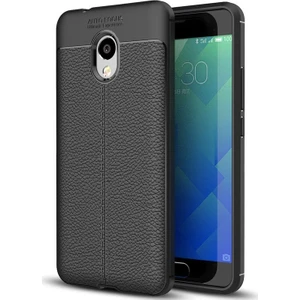Meizu M5S Deri Görünümlü Lux Niss Silikon Kılıf
