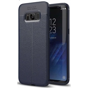 Samsung Galaxy S8 Deri Görünümlü Lux Niss Silikon Kılıf