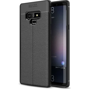 Samsung Galaxy Note 9 Deri Görünümlü Lux Niss Silikon Kılıf