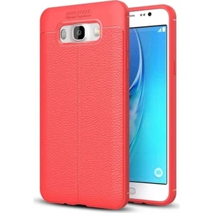 Samsung Galaxy J7 2016 Deri Görünümlü Lux Niss Silikon Kılıf