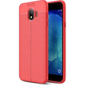 Samsung Galaxy Grand Prime Pro ( J250F) Deri Görünümlü Lux Niss Silikon Kılıf