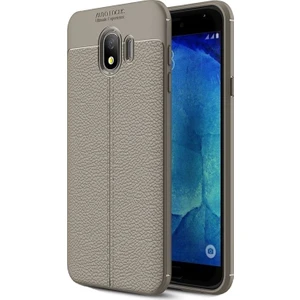 Samsung Galaxy Grand Prime Pro ( J250F) Deri Görünümlü Lux Niss Silikon Kılıf