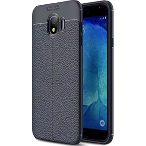 Samsung Galaxy J6 Deri Görünümlü Lux Niss Silikon Kılıf