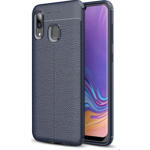 Samsung Galaxy A30 Deri Görünümlü Lux Niss Silikon Kılıf