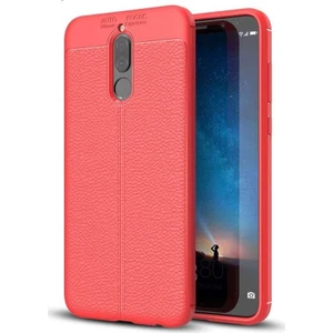 Huawei Mate 10 Lite Deri Görünümlü Lux Niss Silikon Kılıf