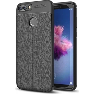 Huawei P Smart (2018) Deri Görünümlü Lux Niss Silikon Kılıf