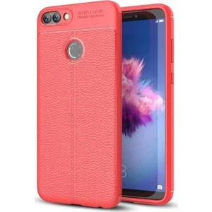 Huawei P Smart (2018) Deri Görünümlü Lux Niss Silikon Kılıf