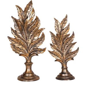 Gold Eskitme Dik Yaprak 2 Li