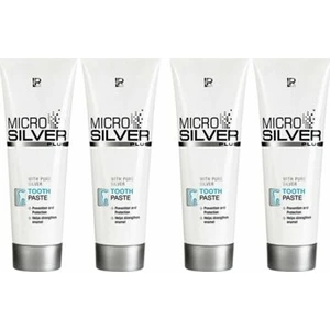 Lr Microsilver Plus Saf Gümüş Diş Macunu  4 x 75 ml Set