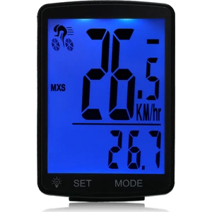 Çok Fonksiyonlu LCD Ekran Bisiklet Bilgisayar Kablosuz (Yurt Dışından)