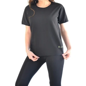 Büyük Beden Içi Polimer Kaplama Kısa Kollu Termal Korse T-Shirt