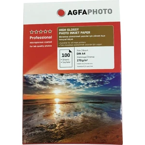 A4 Parlak Inkjet Kağıt 270 Gram 100'lü